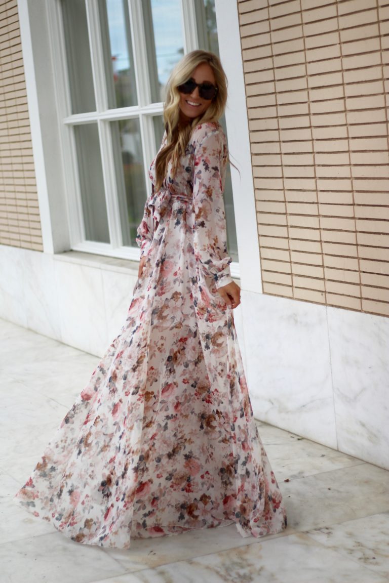 FIRST DAY OF SPRING IN THE PERFECT FLORAL EASTER DRESS Torey's Treasures