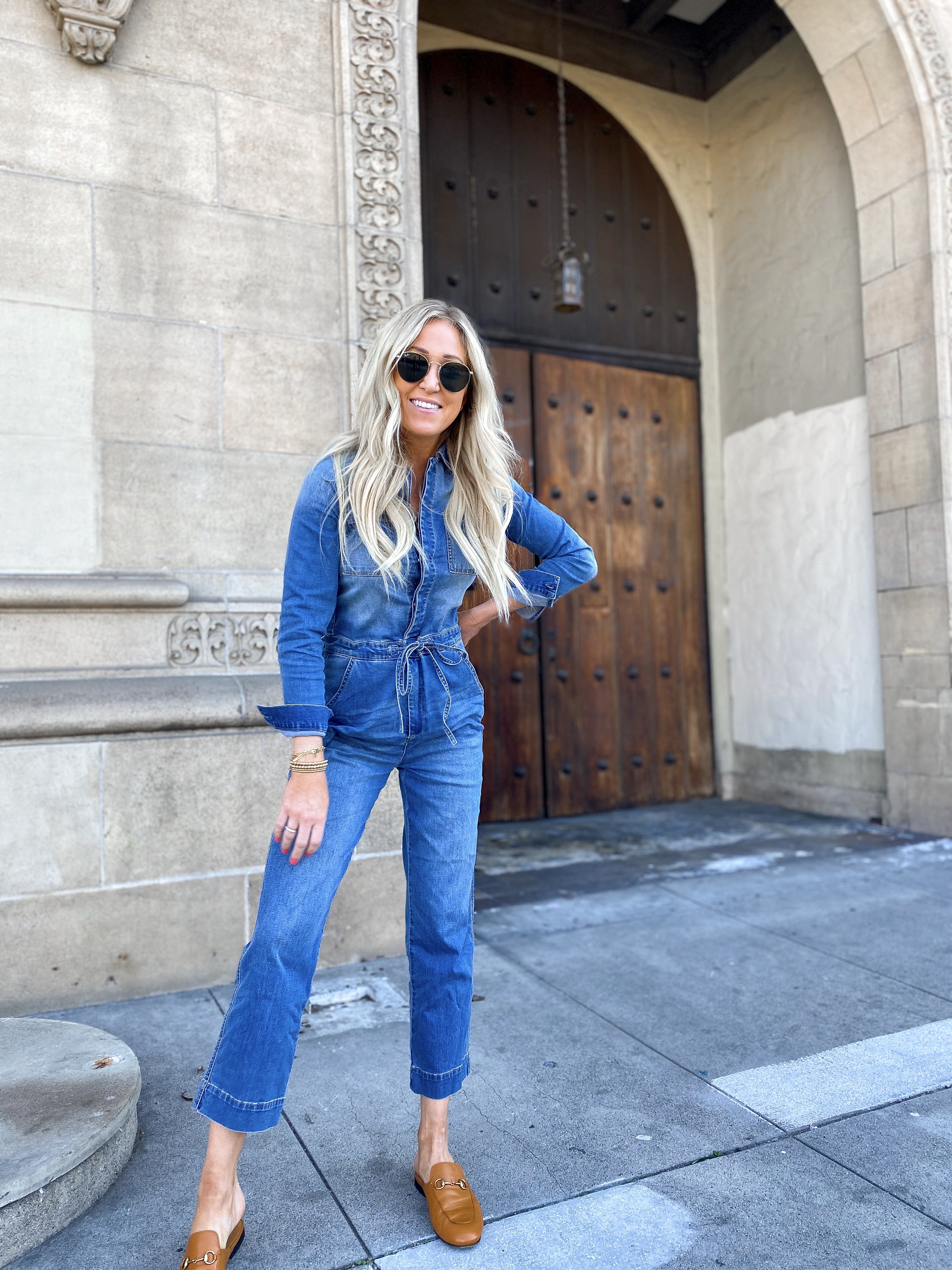 Denim jumpsuit - That's so Jen