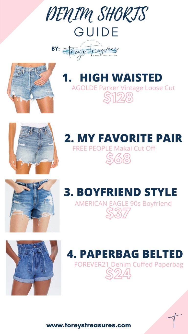 A GUIDE TO THE PERFECT DENIM SHORTS - Torey's Treasures