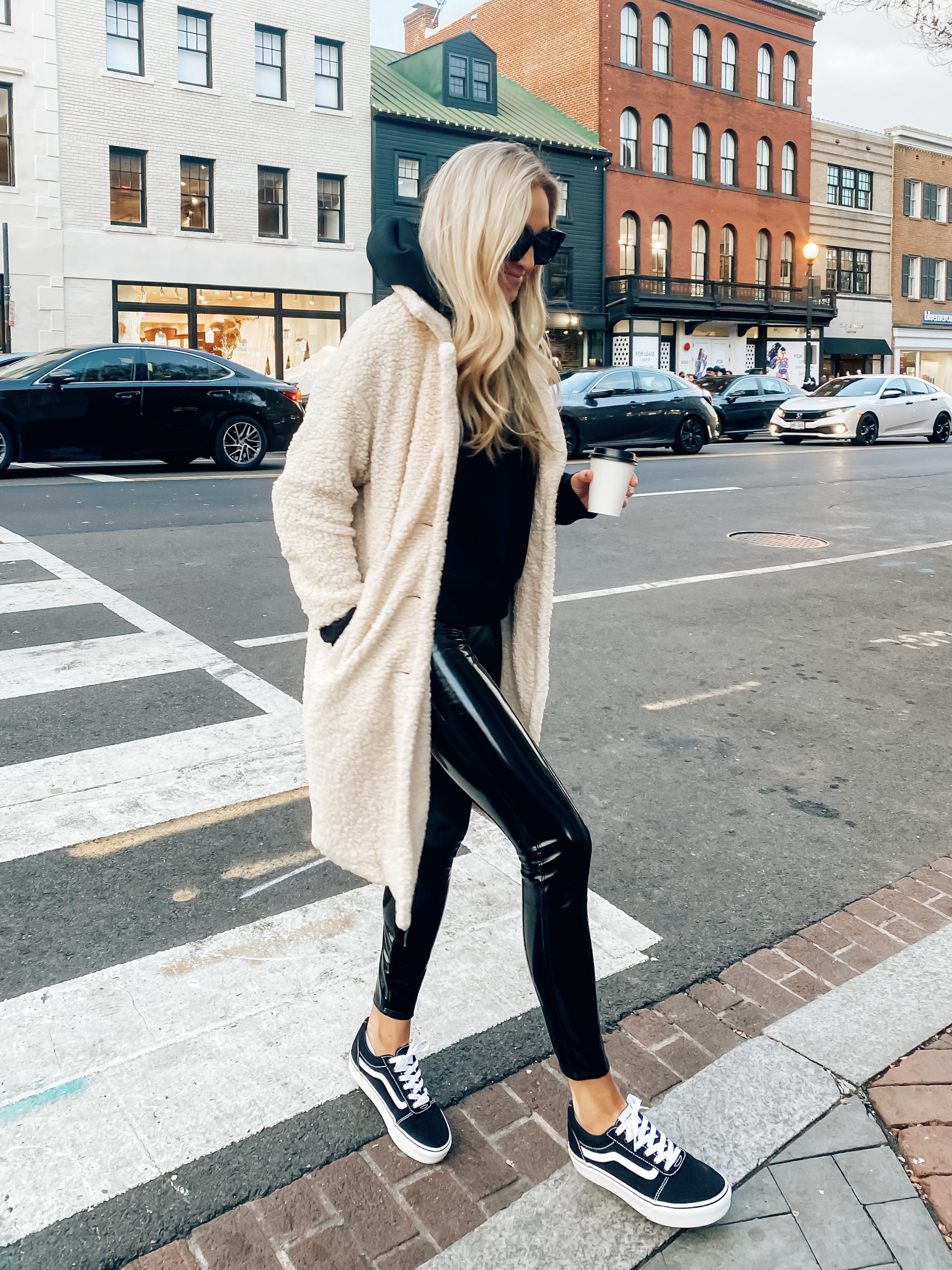 5 WAYS TO STYLE SPANX FAUX LEATHER LEGGINGS - Torey's Treasures